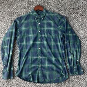 JCrew Plaid Button-Down Shirt